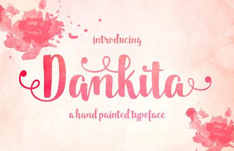 Dankita Script Font Free Download