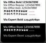Danske Statsbener (DSB) Corporate Fonts