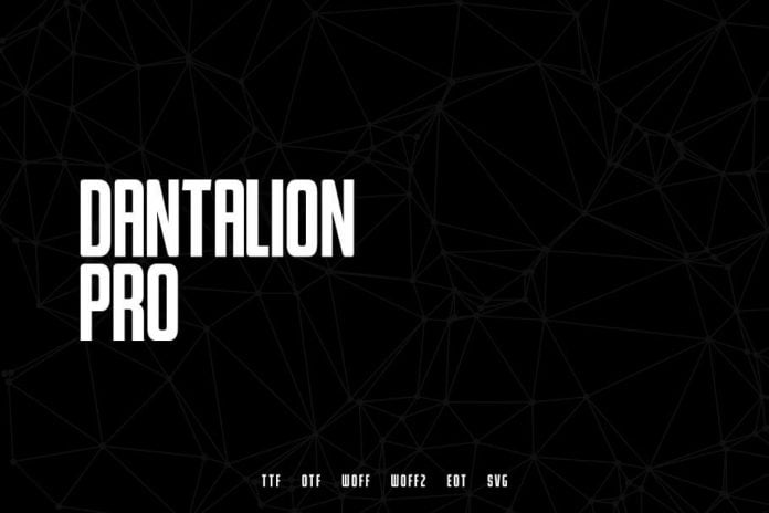 Dantalion - Modern Webfont