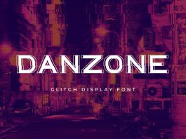 Danzone sans Serif Display Font
