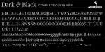 Dark & Black Font