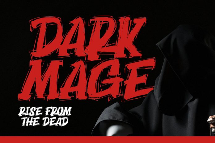 Dark Mage - Scary Typeface