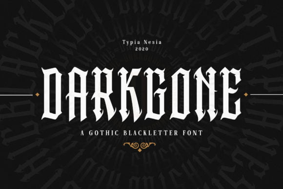 Darkgone Font