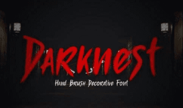 Darknest - Font