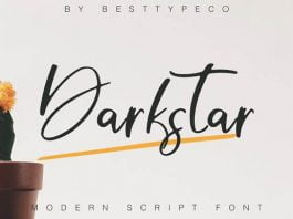 Darkstar Font