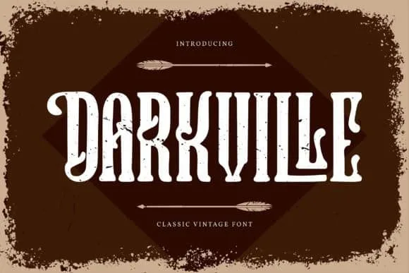 Darkville Font