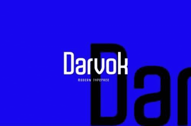 Darvok Font
