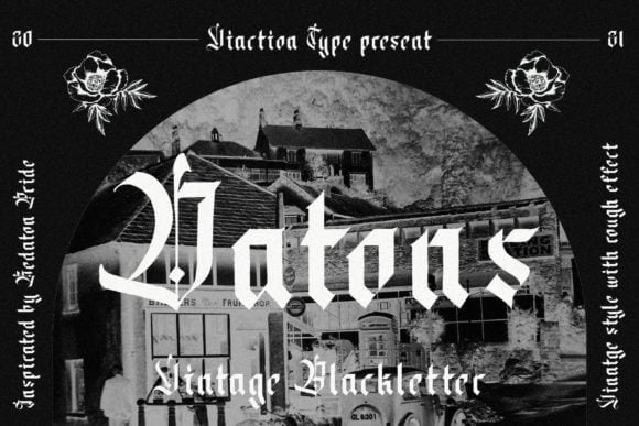 Datons - Vintage Blackletter