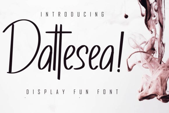 Dattesea Fun Display Font