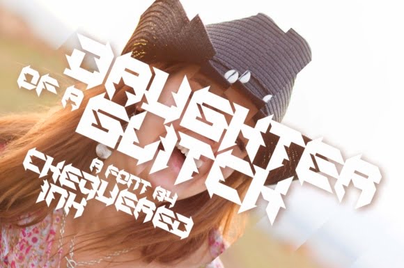 Daughter of a Glitch Font