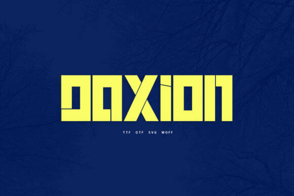 Daxion Font