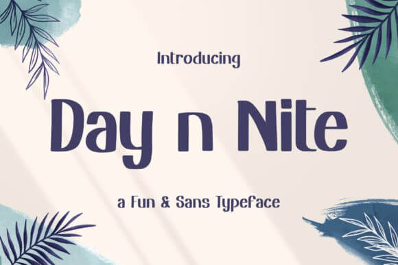 Day N Nite Font