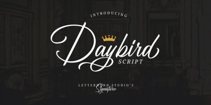 Daybird Script Font