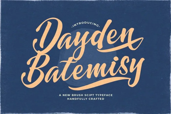 Dayden Batemisy - Brush Script Font