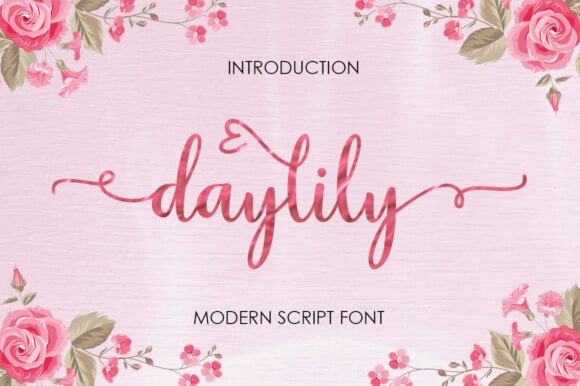 Daylily Script Font