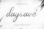 Daysave Font