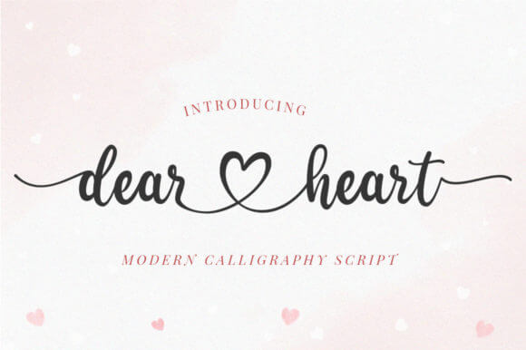 Dear Heart Font
