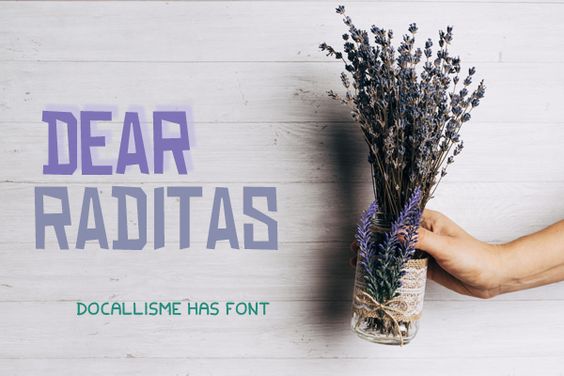 Dear Raditas Font