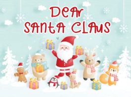 Dear Santa Claus Font