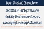 Dear Student Font