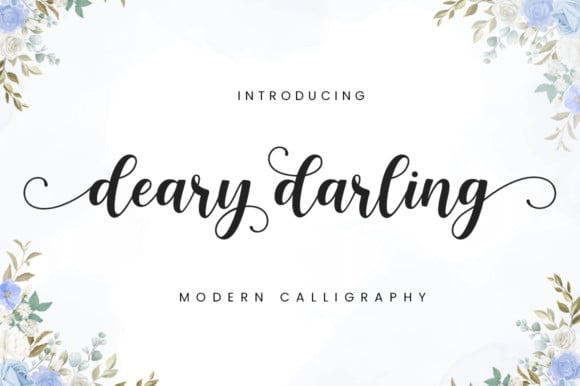 Deary Darling Font