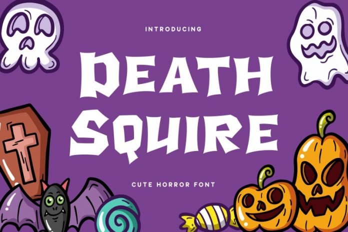 Death Squire - Cute Horror Font