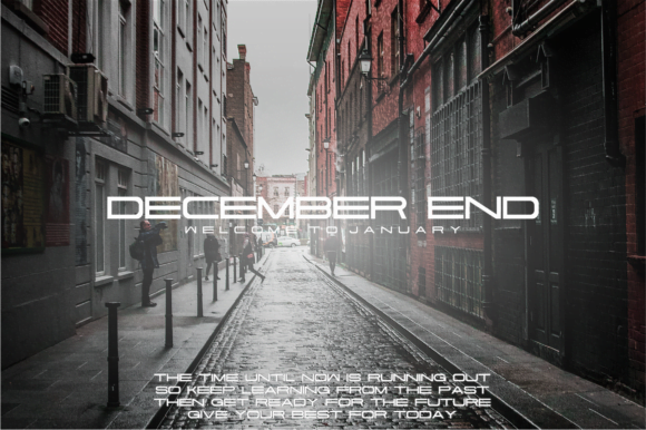 December End Font