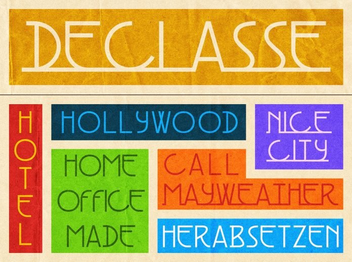 Declasse font