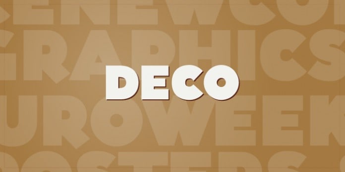 Deco Font