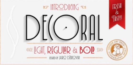 Decoral Font