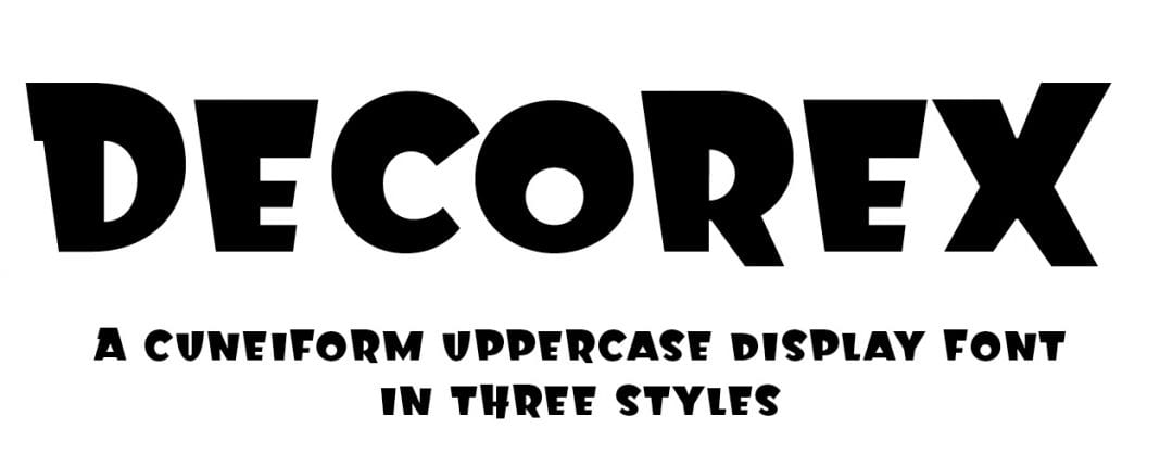 Decorex Font