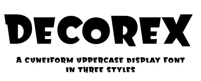 Decorex Font