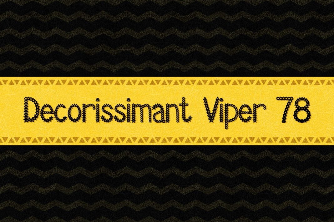 Decorissimant Viper 78 Font