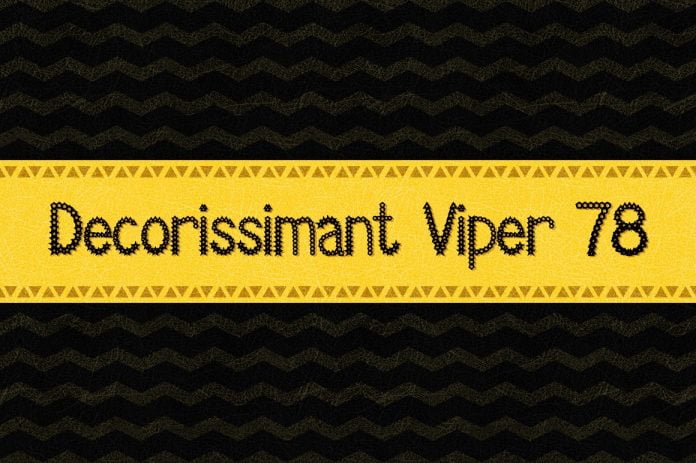 Decorissimant Viper 78 Font