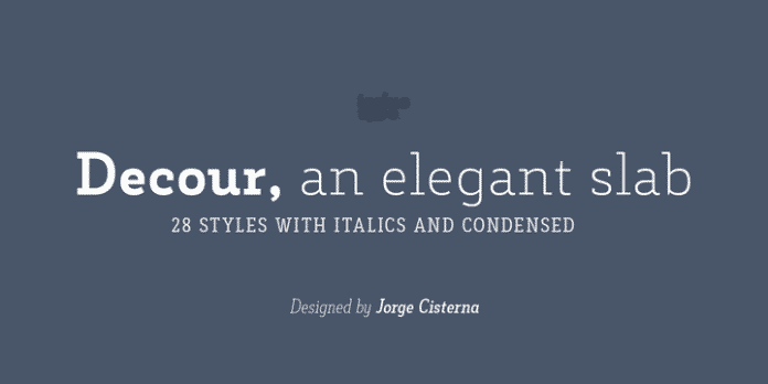 Decour Font