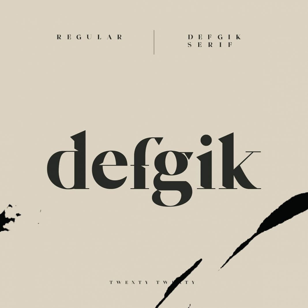 Defgik Serif font