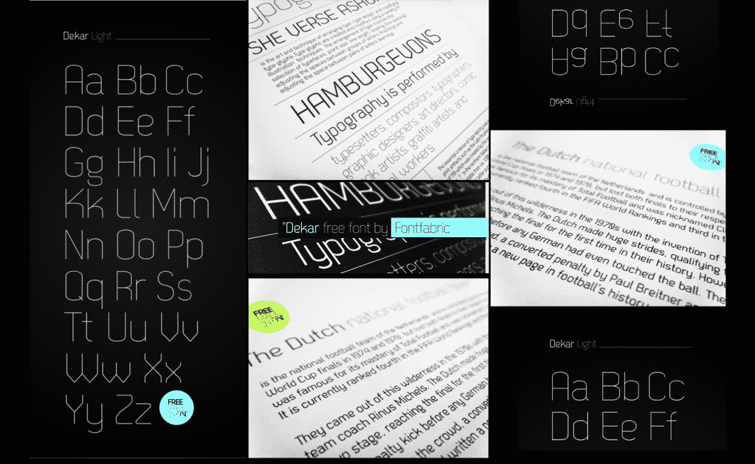 Dekar - Font 2 Styles Font