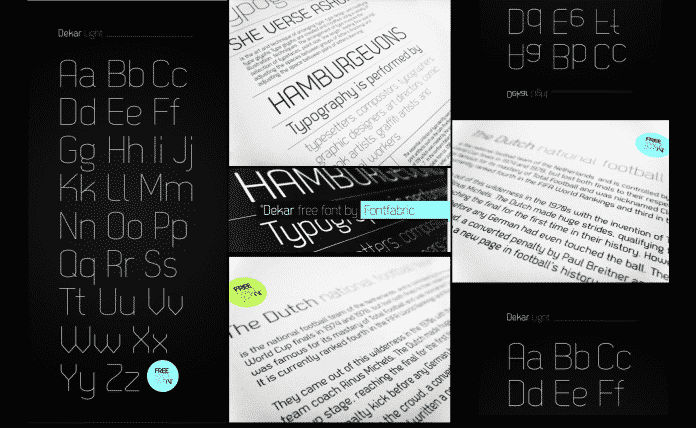 Dekar - Font 2 Styles Font