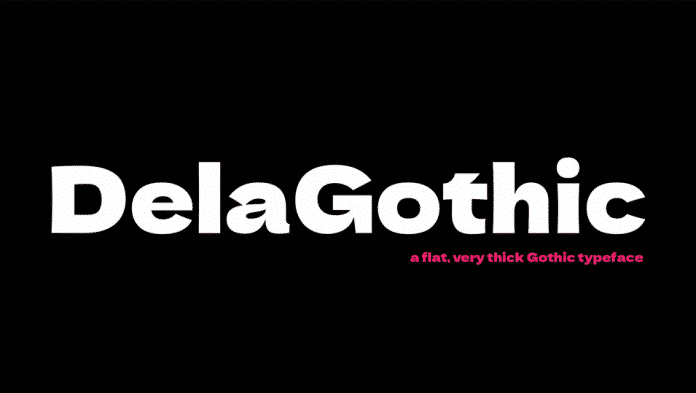 DelaGothic Font