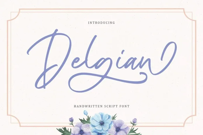 Delgian Font