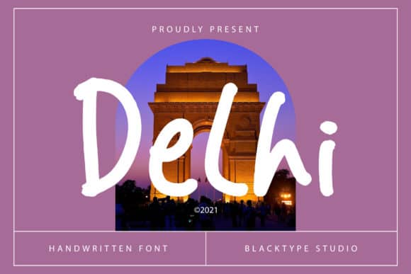 Delhi Font