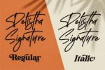 Delistha Signature Font