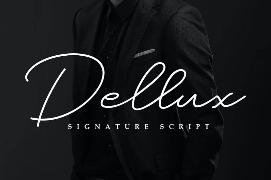 Dellux - Modern Script Font