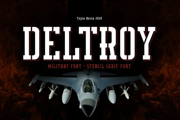 Deltory - Military Font