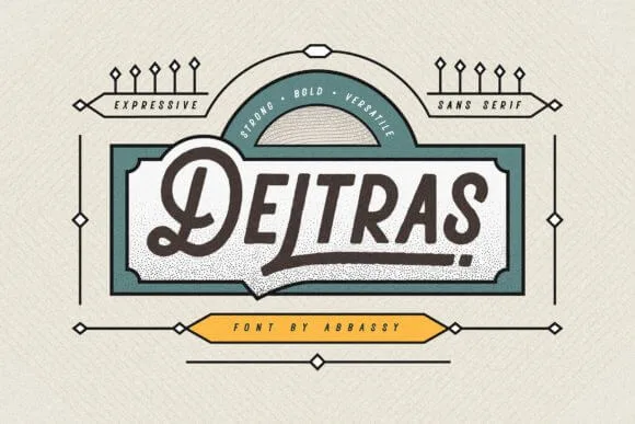 Deltras Font