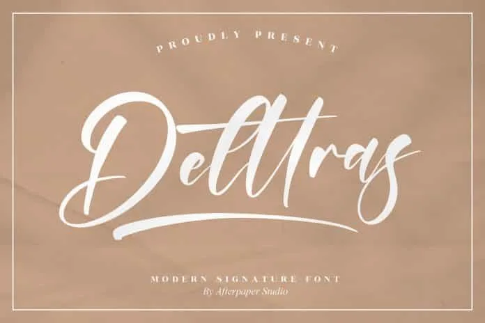Delttras Font