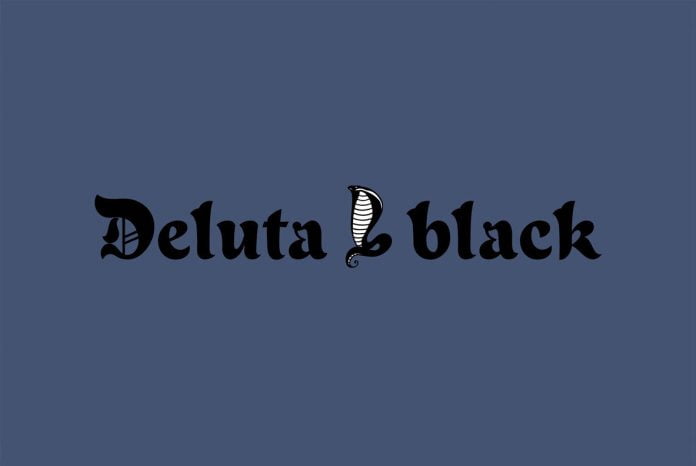 Deluta Black Font