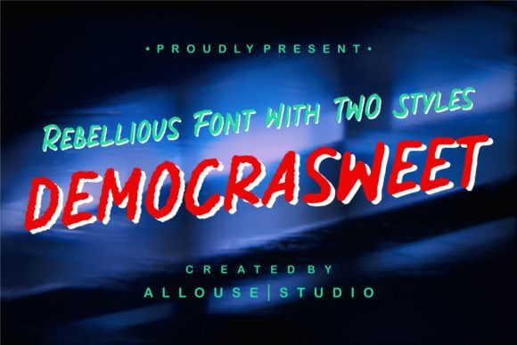 Democrasweet Font