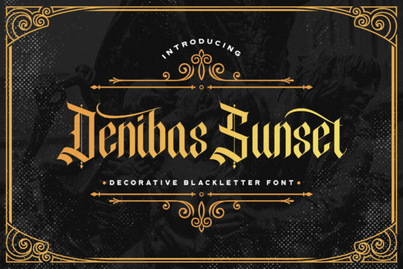 Denibas Sunset Font