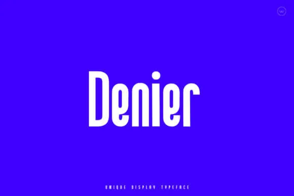 Denier Font